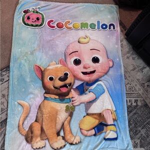 CoComelon Kids Blanket with Cartoon Characters